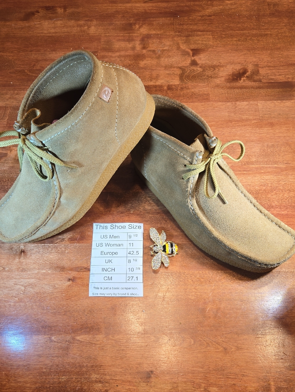 Clark's Wallabee Suede Chukka Boots
